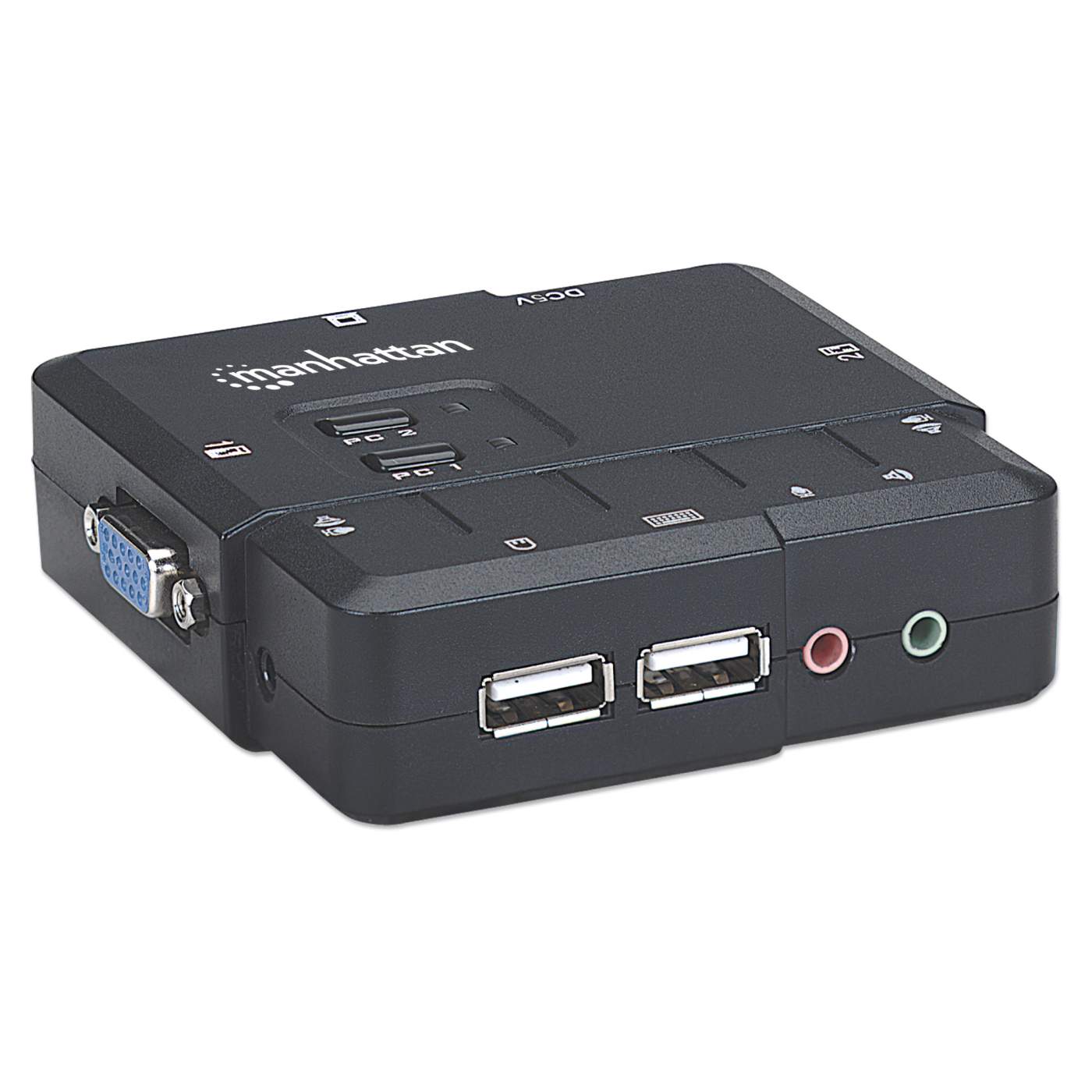2-Port Compact KVM Switch Image 3