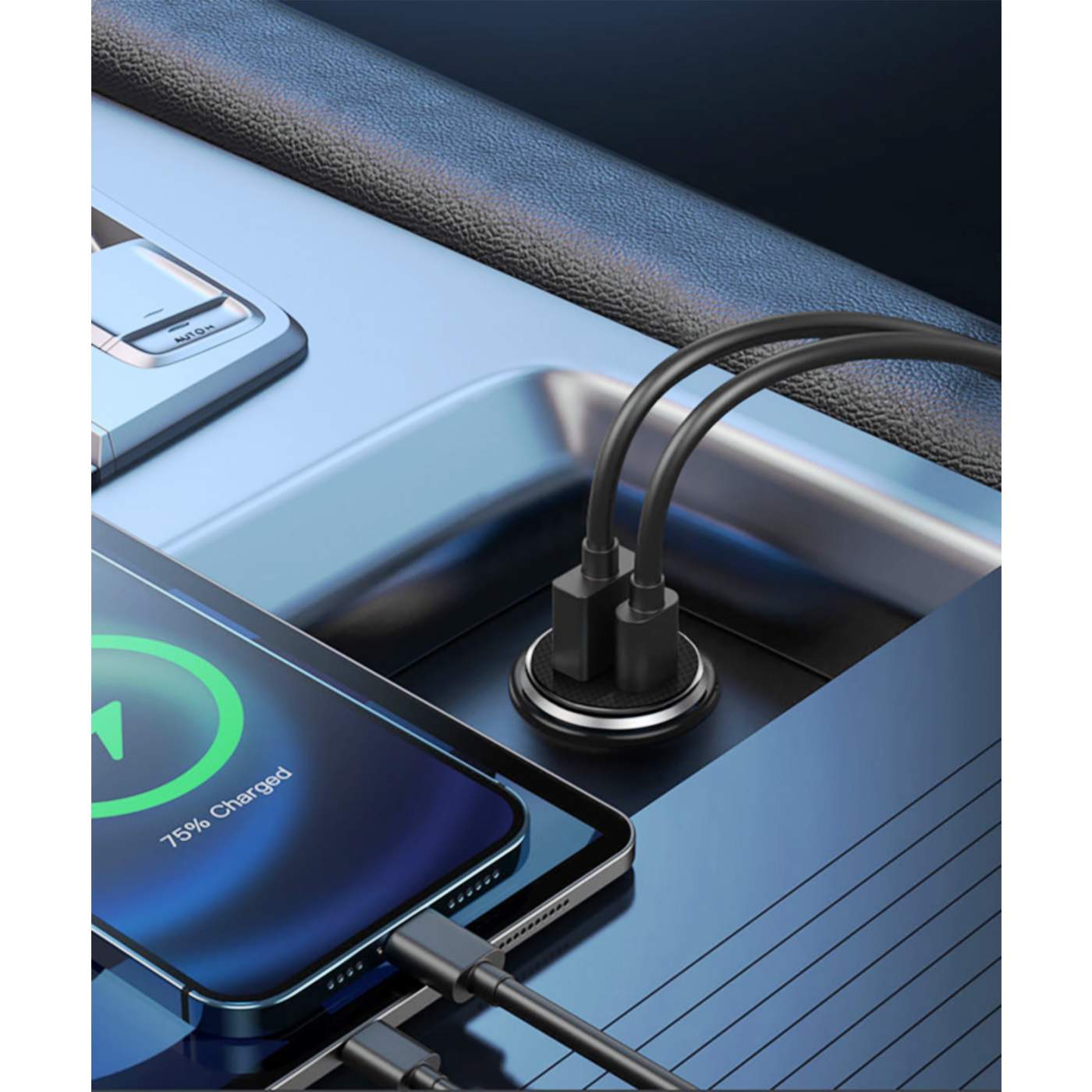 2-Port Power Delivery Mini Car Charger - 25 W Image 10