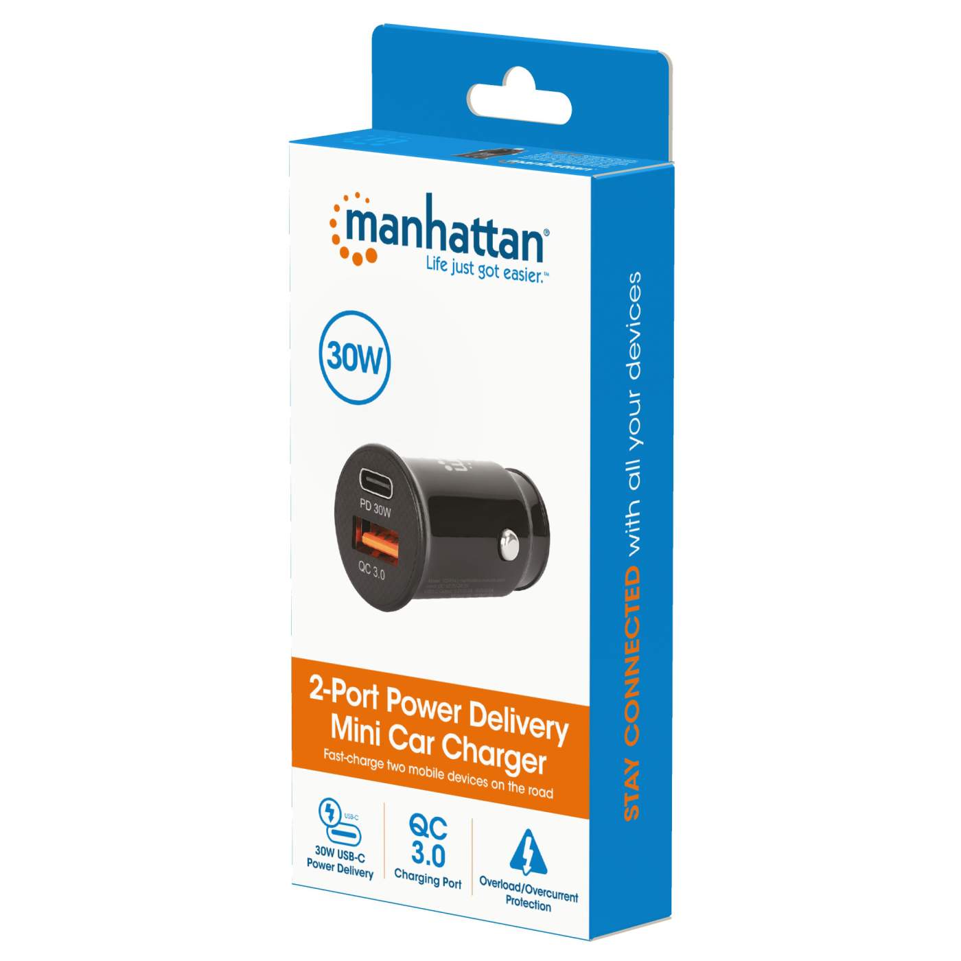 2-Port Power Delivery Mini Car Charger - 25 W Packaging Image 2