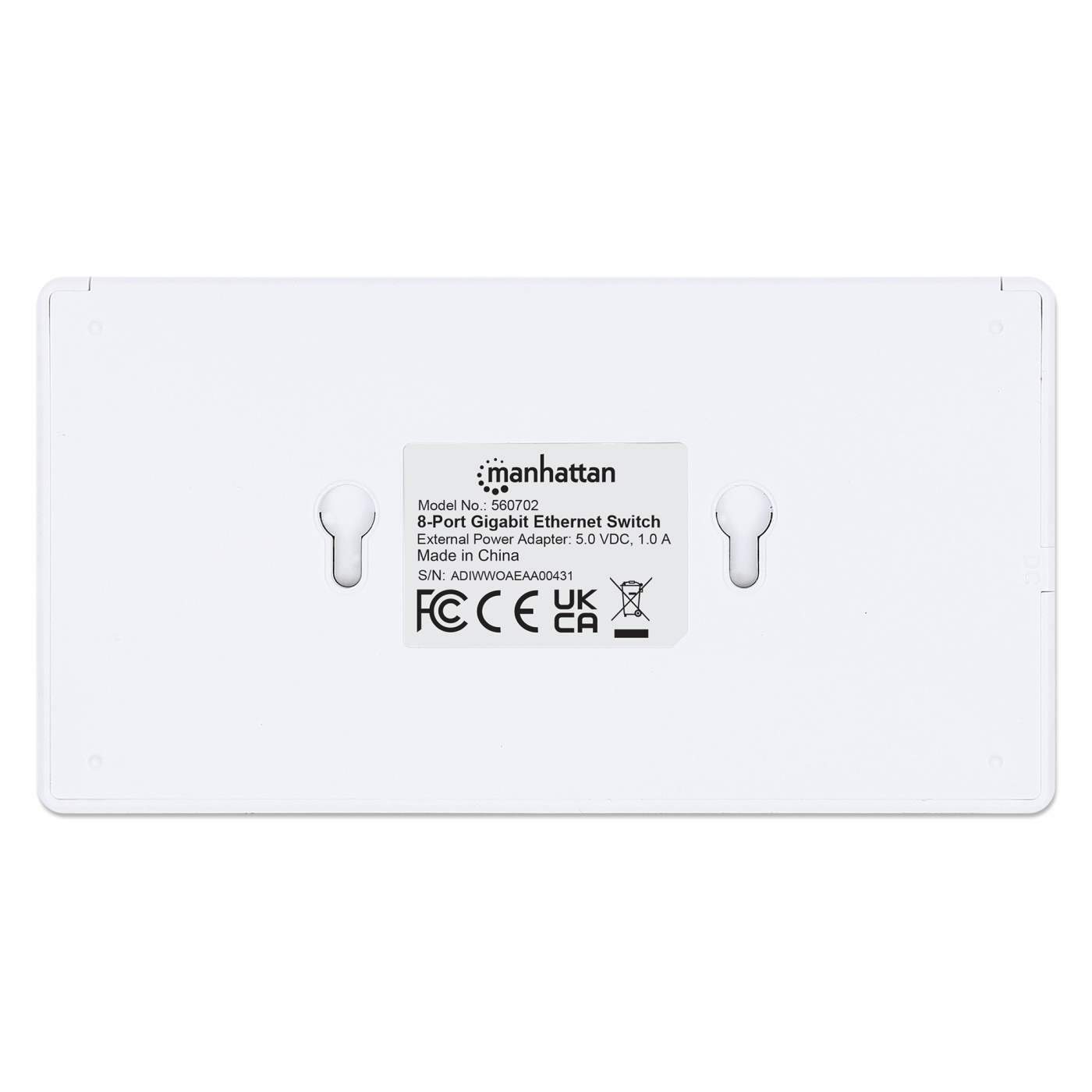 8-Port Gigabit Ethernet Desktop & Wall Mount Network Switch | 6-Pack | Plug & Play | Fanless Image 6