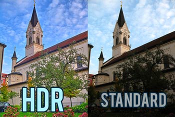 HDR versus Standard