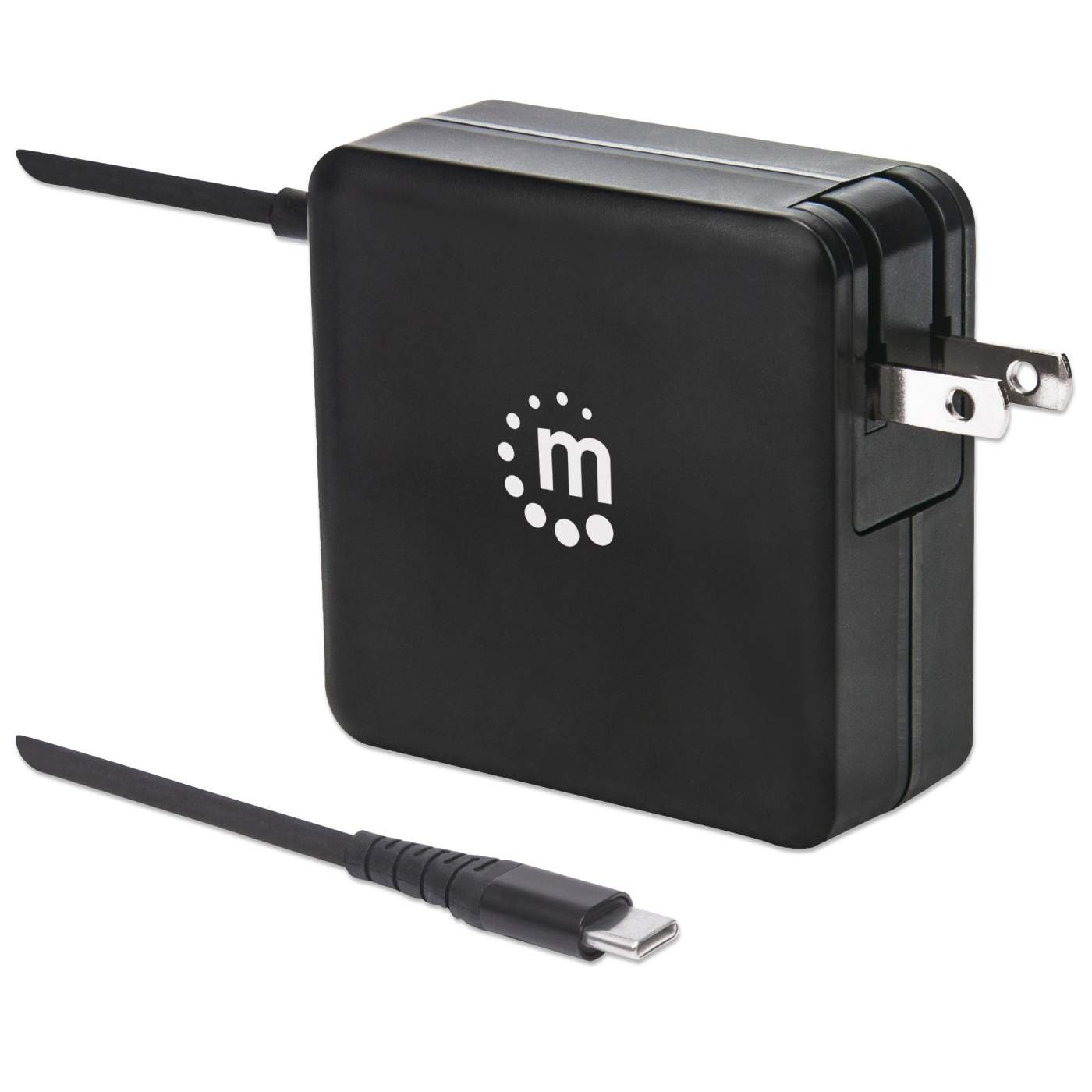 Power Delivery Wall Charger with Built-in USB-C Cable - 60 W Image 2