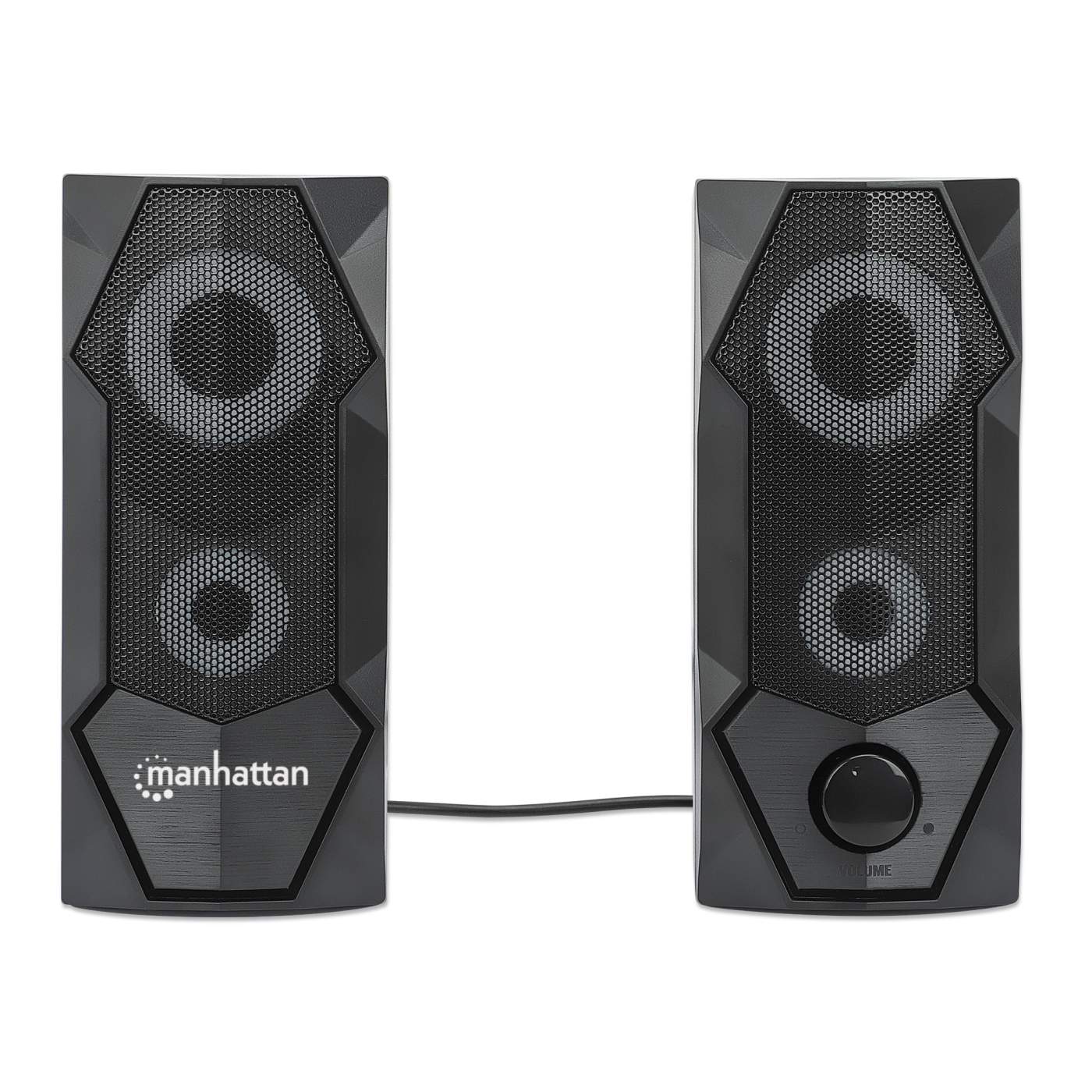 RGB LED Desktop Stereo Computer Speakers Image 4