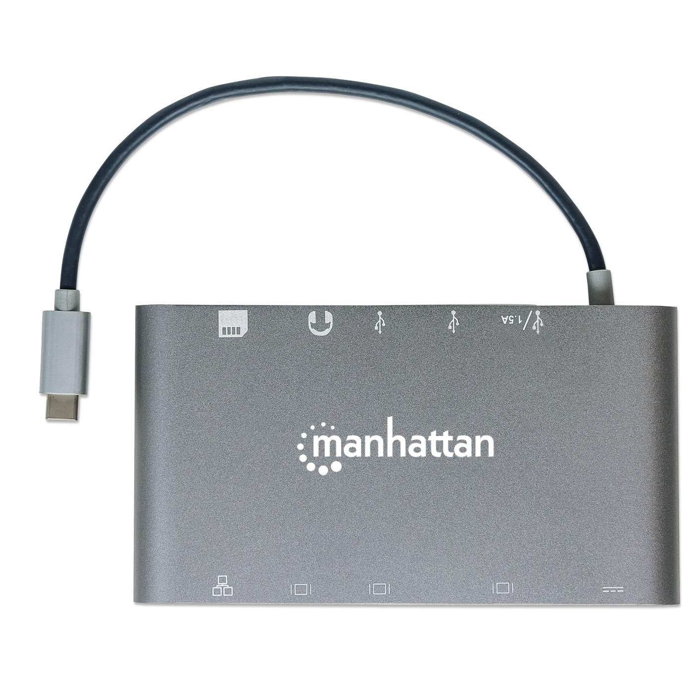 SuperSpeed USB-C to 7-in-1 Docking Station Image 6