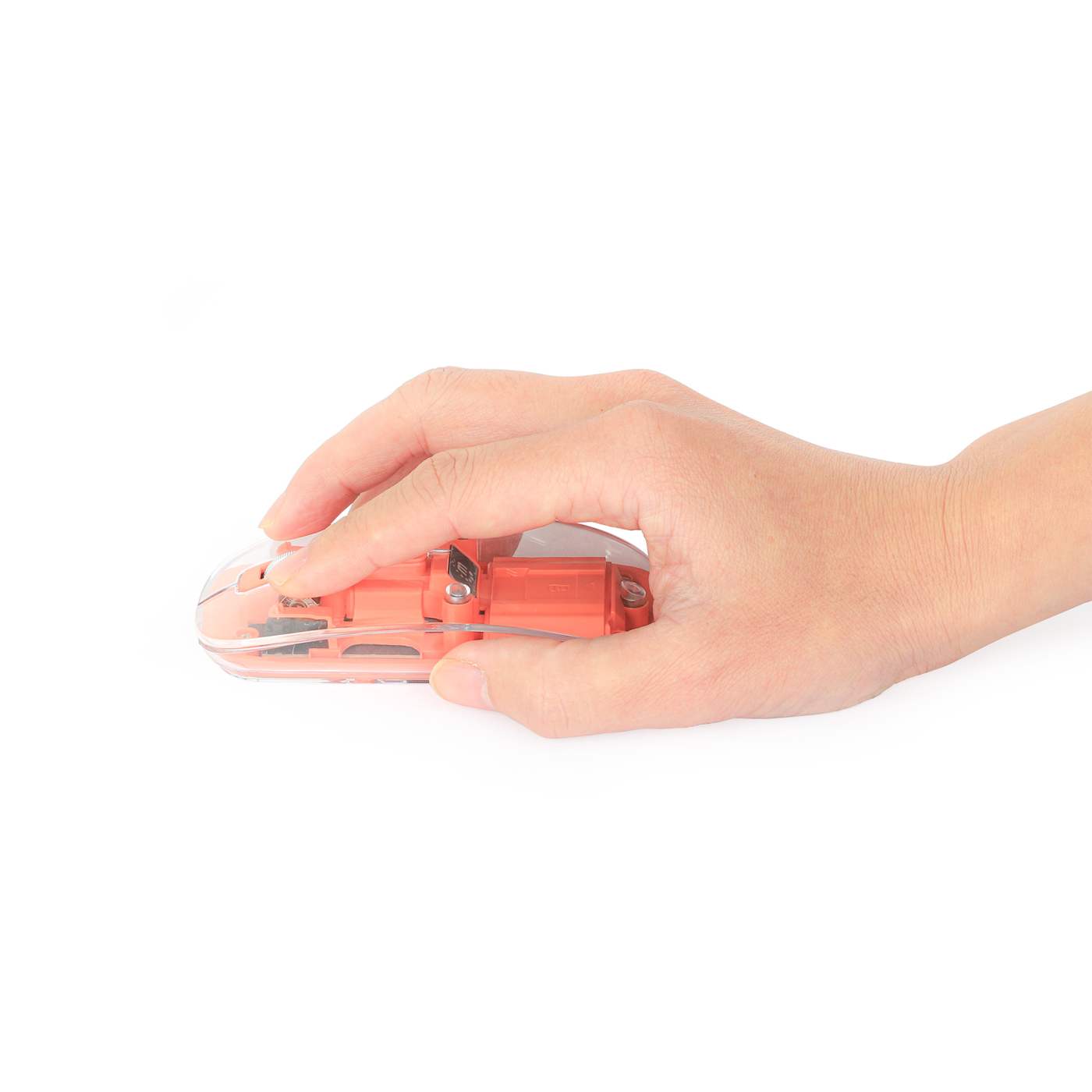 Transparent Rechargeable Wireless USB Mouse Image 7